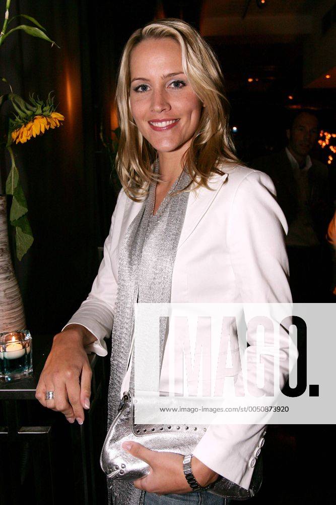 Moderatorin Judith Rakers (GER) anlässlich des Polo König & Cie Pokals 2005 in Hamburg