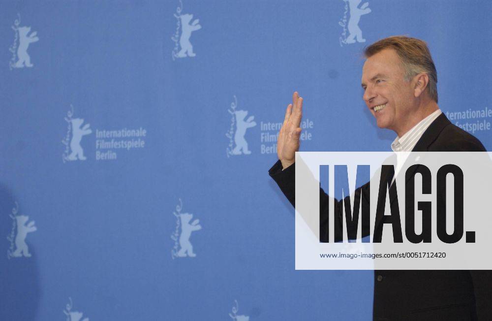 Schauspieler Sam Neill (GBR) anlässlich eines Pressetermins zum Film - Angel - auf den 57. Internationalen Filmfestspielen in Berlin