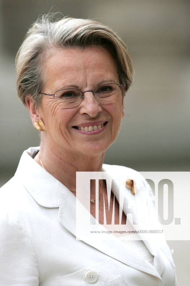 Innenministerin Michele Alliot-Marie (FRA UMP) anlässlich eines Treffens der neuen Regierung in Paris -
