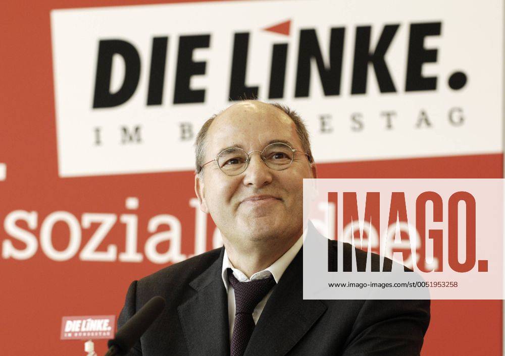 Gregor Gysi (GER Die Linke Fraktionsvorsitzender Die Linke) in Berlin