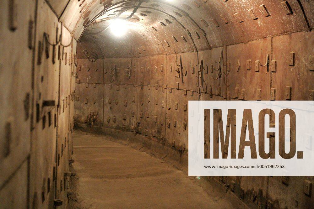 Tunnel im ehemaligen Stalin-Bunker unter dem Taganskaja Platz in Moskau -