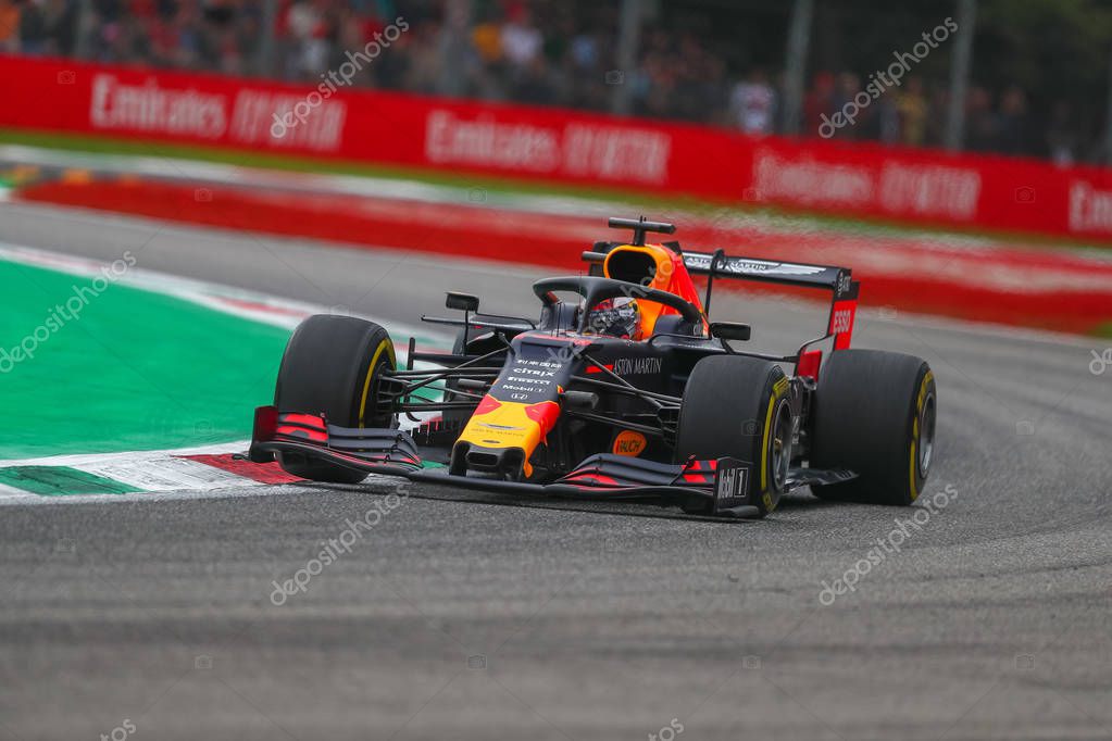 #33 MAX VERSTAPPEN ASTON MARTIN RED BULL RACING HONDA. ITALIAN GP, MONZA 5-8 SEPTEMBER 2019 during Grand Prix Heineken Of Italy 2019 - Friday - Free Practice 1 And 2 , Formula 1 Championship in Monza (MB), Italy, September 07 2019 - LPS/Alessio De M