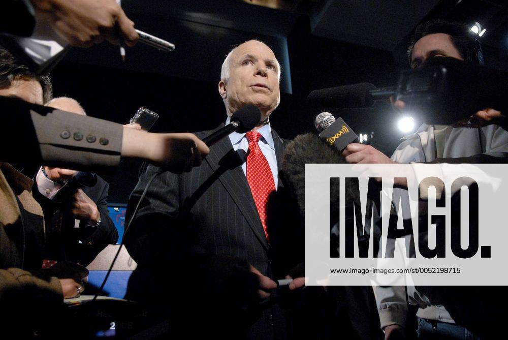 Präsidentschaftskandidat John McCain (USA Republikaner Senator Arizona) in Washington D.C. - (WAP20071031323)