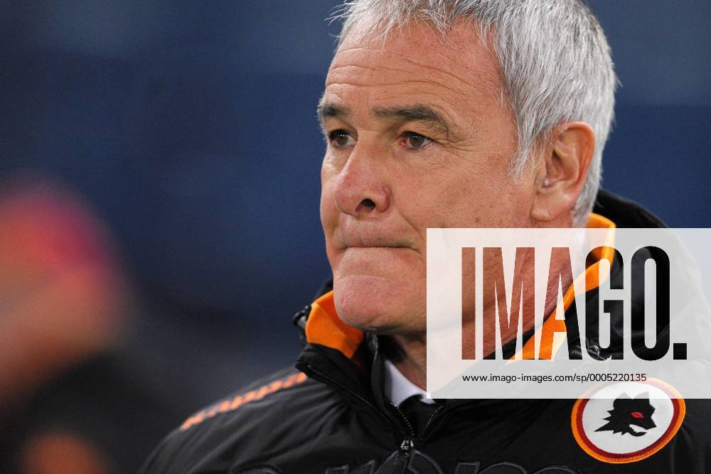 Trainer Claudio Ranieri (AS Rom)