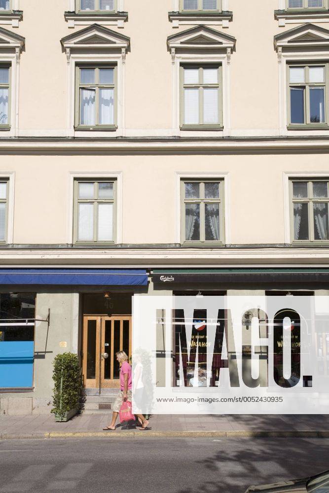Ehemaliges Wohnhaus von Astrid Lindgren in Stockholm - Schweden iblsga00658036