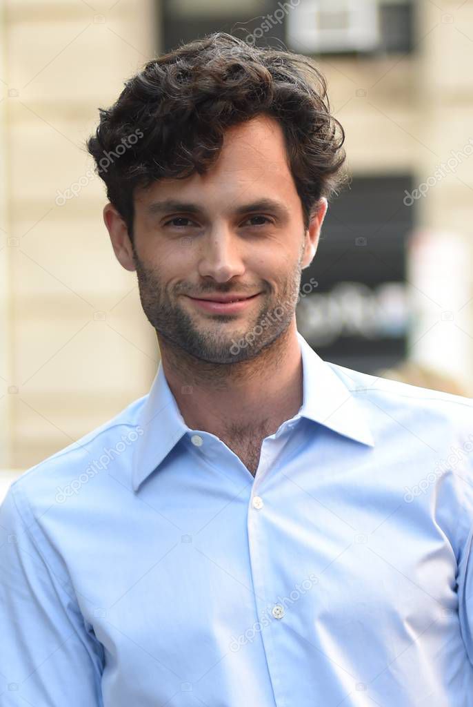 Penn Badgley out and about for Celebrity Candids - WED, , New York, NY September 5, 2018. Photo By: Kristin Callahan Everett Collection