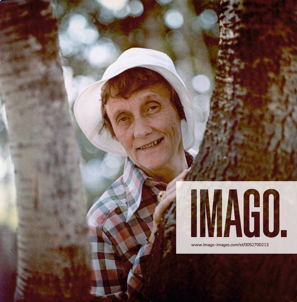 Schriftstellerin Astrid Lindgren in der UdSSR -