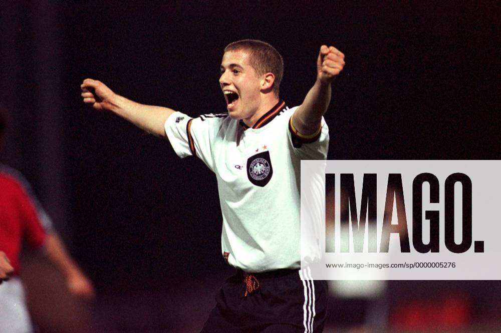 Jubelnder Ricken Fußball Länderspiel Herren U21 - Nationalmannschaft Einzelbild Begeisterung, Freude,