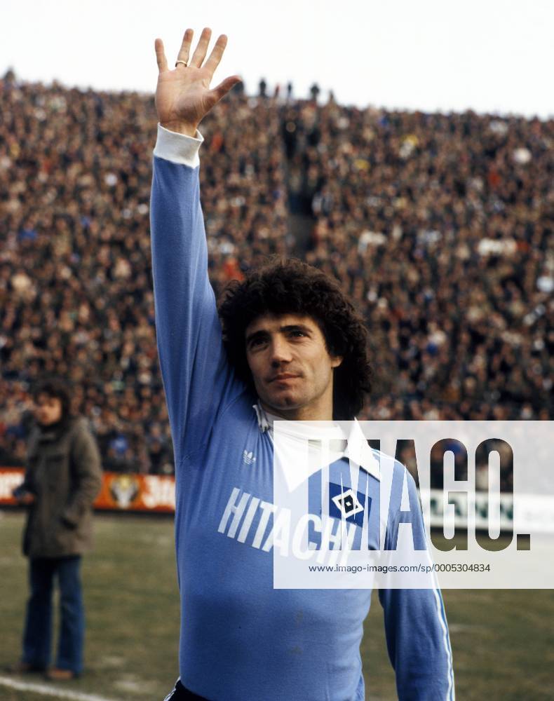Kevin Keegan (HSV) - DEUTSCHSPRACHIGE SPORTZEITSCHRIFTEN UND -ZEITUNGEN NUR NACH RÜCKSPRACHE Fußball 1. BL Herren Saison 1978 1979, Hamburger SV Einzelbild Aufnahmedatum geschätzt Hamburg