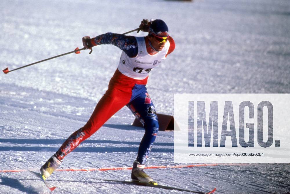 OLYMPIC LEGENDS: Thomas Alsgaard Thomas Alsgaard (Norwegen) Nordischer Skilauf OS Winter Herren Olympische Spiele 1994, Winterspiele, Ski Nordisch, Skisport Einzelbild Lillehammer Dynamik,