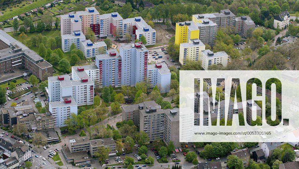 DEU, Deutschland, Ruhrgebiet, Clarenberg-Hochhaussiedlung Hörde
