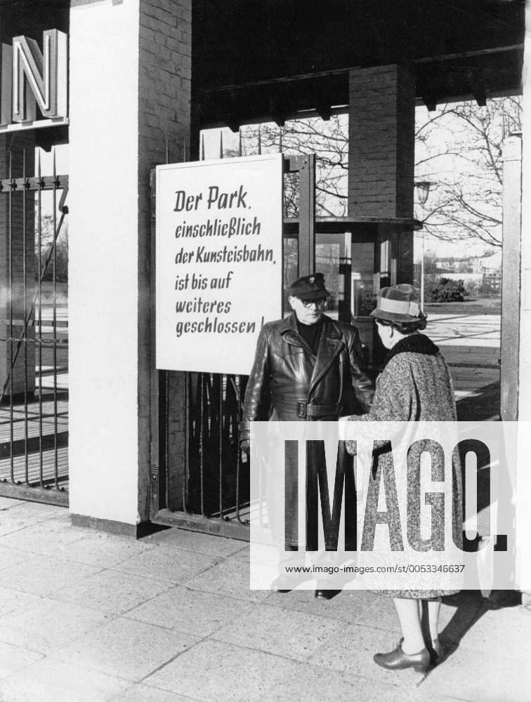 Feb 01, 1962 - Hamburg, Germany - The North Sea flood of 1962 was a natural disaster affecting mainly the coastal regions of Germany and in particular the city of Hamburg in the night from February 16 to February 17, 1962. In total, the homes of about 60,000 people were destroyed, and the death toll amounted to 315 in Hamburg. PICTURED: A skating rink in Planten un Blomen park is being used as a mortuary. Hamburg Germany - ZUMAk09
