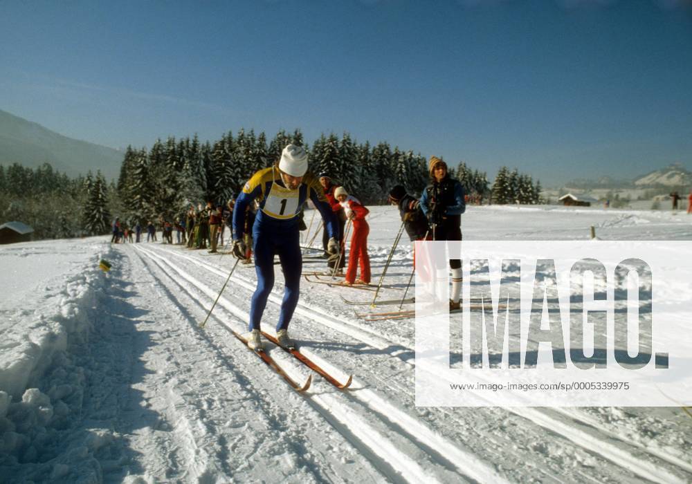 Thomas Wassberg (SWE) Nordische Kombination Herren Ski Nordisch, Nordischer Skisport, Langlauf, Weltcup 1978 1979 Einzelbild Reit im Winkl