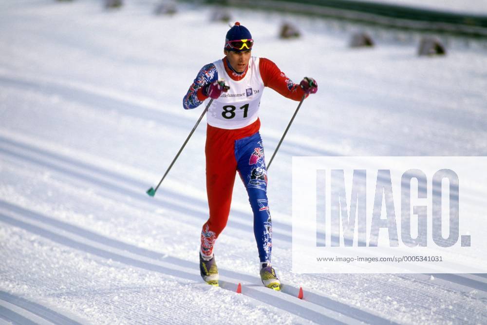 OLYMPIC LEGENDS: Thomas Alsgaard Thomas Alsgaard (NOR) Nordischer Skilauf OS Winter Herren Olympische Winterspiele, Olympia, Spiele, Ski Nordisch, Skisport 1994, Einzelbild Lillehammer