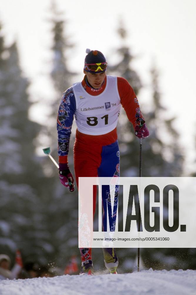 OLYMPIC LEGENDS: Thomas Alsgaard Thomas Alsgaard (NOR) Nordischer Skilauf OS Winter Herren Olympische Winterspiele, Olympia, Spiele, Ski Nordisch, Skisport 1994, Einzelbild Lillehammer