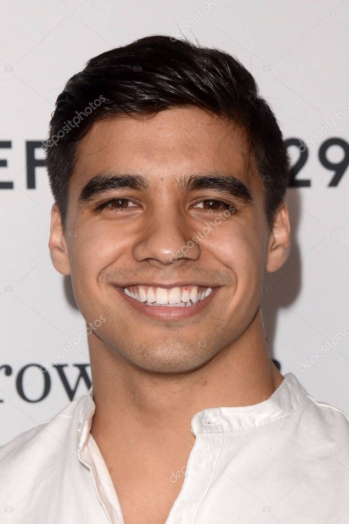 LOS ANGELES - DEC 13: Jordan Buhat at the "Grown-ish" Premiere Screening at the Lure Nightclub on December 13, 2017 in Hollywood, CA