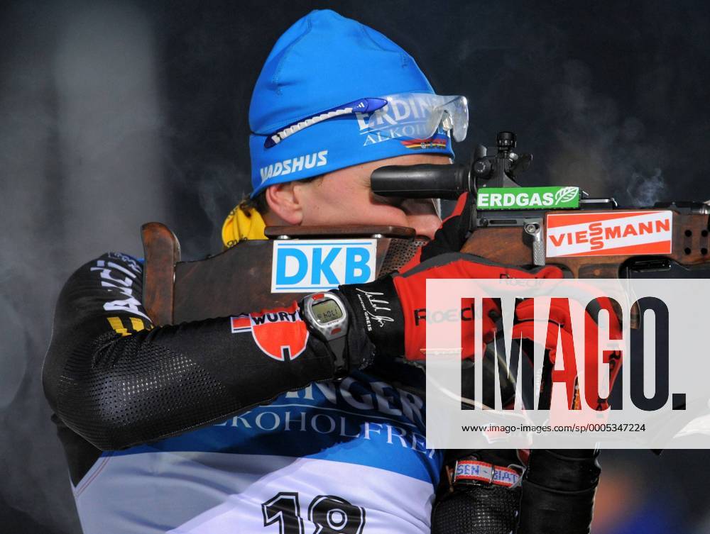 Biathlon IBU WC 14.01.2010 Ruhpolding 10km Sprint: Michael Greis, GER