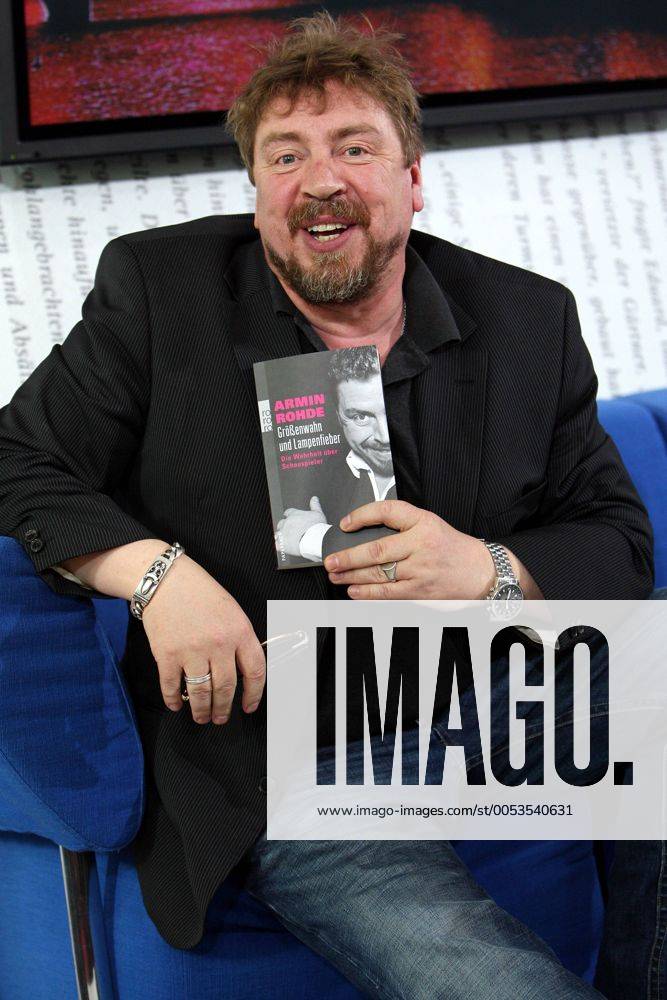 Schauspieler Armin Rohde ( GER ) präsentiert am 18.10.2009 sein Buch Größenwahn und Lampenfieber anläßlich der Frankfurter Buchmesse 2009.