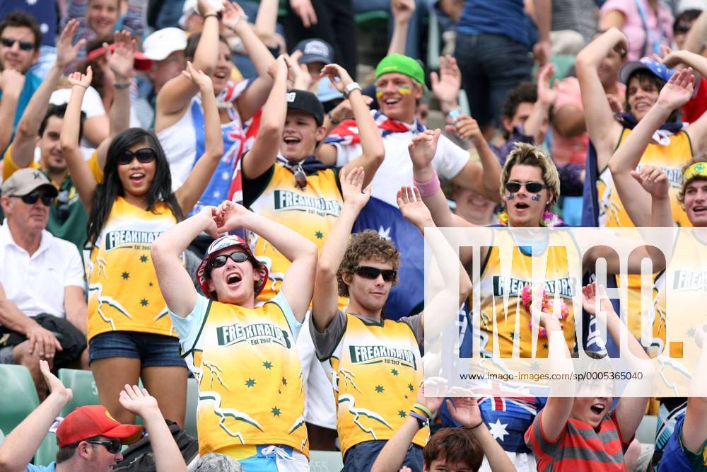 Fans aus Australien - - ZUMAm69 o0 Totale Freude Jubel o00 Zuschauer
