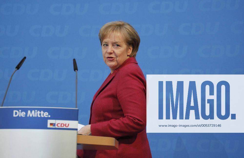 Pressekonferenz mit der CDU-Vorsitzenden, Bundeskanzlerin Dr. Angela Merkel Thema: Berliner Erklärung, Unsere Perspektiven 2010- 2013