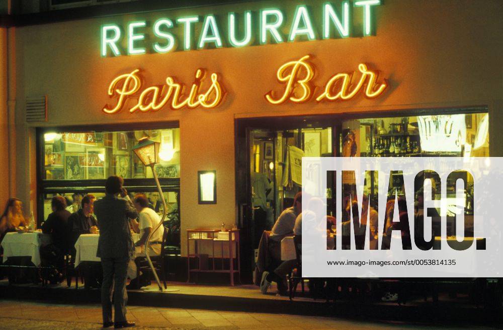Szenelokal Restaurant Paris Bar, Kantstraße, Charlottenburg, Berlin, Deutschland, Europa ibljhx01445913