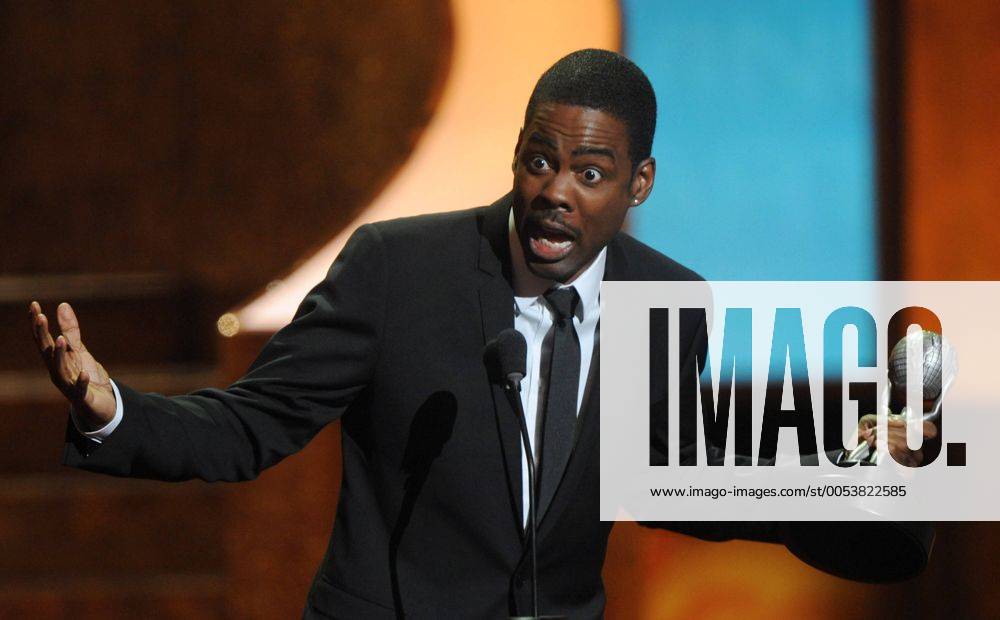 Actor Chris Rock accepts the award for outstanding comedy series for Everybody Hates Chris , during the 41st NAACP Image Awards at the Shrine Auditoreum in Los Angeles on February 26, 2010. LAP2010022601
