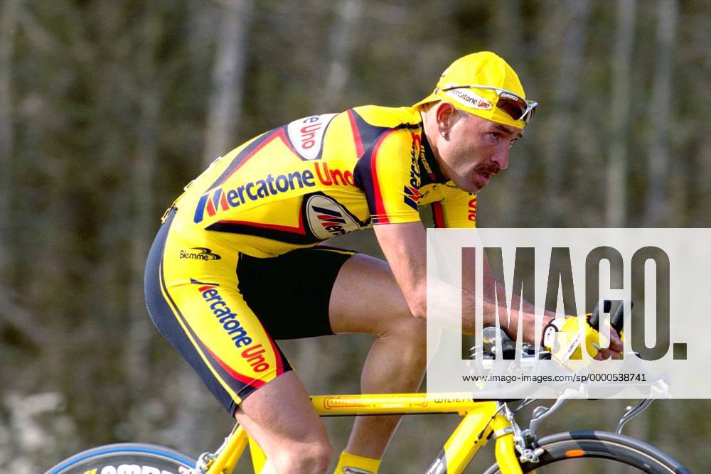 Marco Pantani (Italien Mercatone Uno) Radsport Herren Criterium International 2002, Radrennsport, Straßenradsport, Straßenradrennsport, Radrennen Einzelbild Charleville - Mezieres