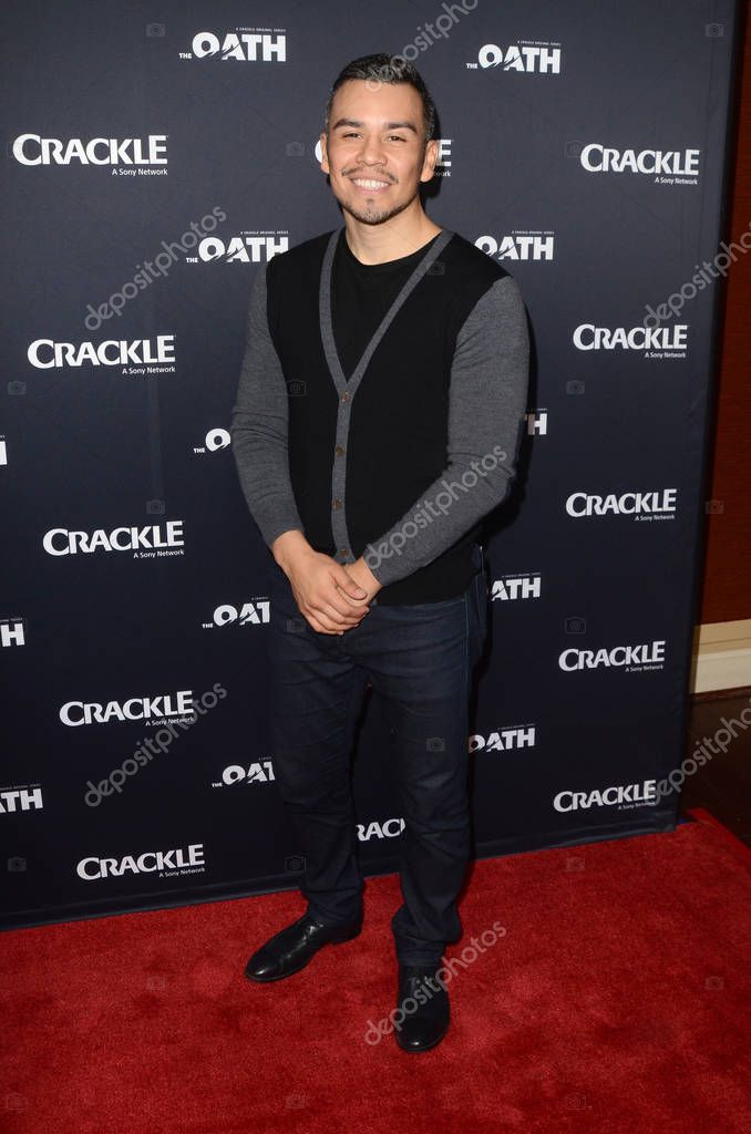 LOS ANGELES - JAN 14: J.J. Soria at the Crackle's "The Oath" Photo Call at the Langham Huntington Hotel on January 14, 2018 in Pasadena, CA