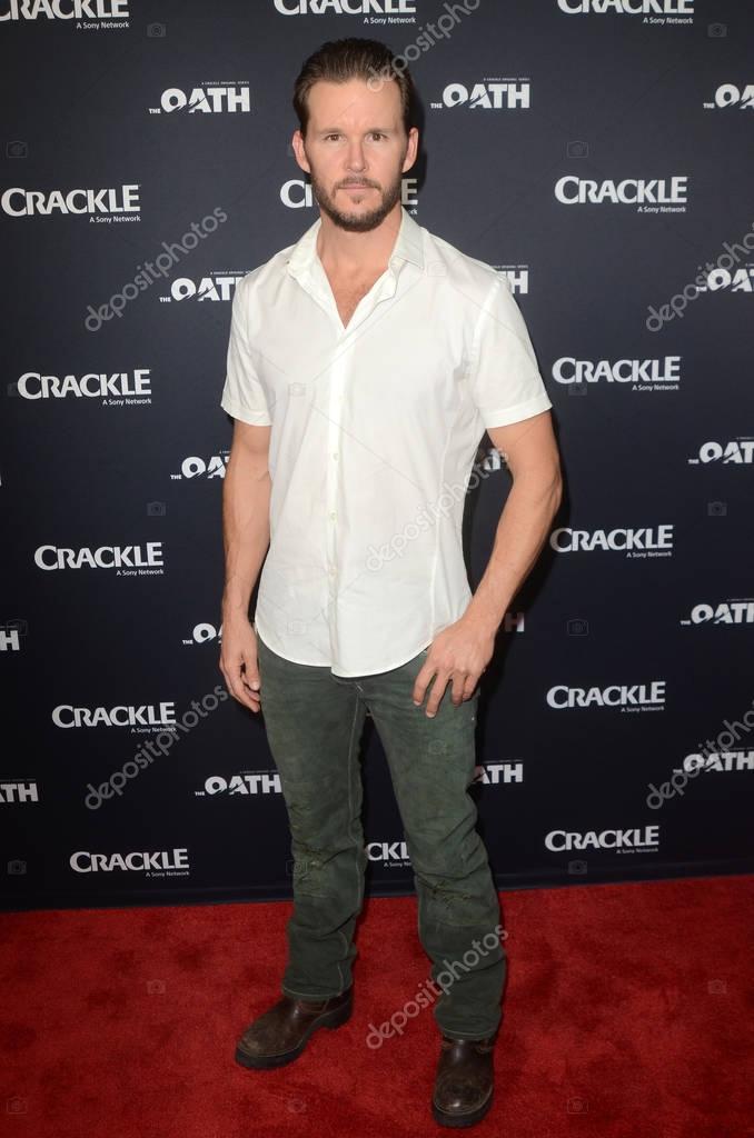 LOS ANGELES - JAN 14: Ryan Kwanten at the Crackle's "The Oath" Photo Call at the Langham Huntington Hotel on January 14, 2018 in Pasadena, CA