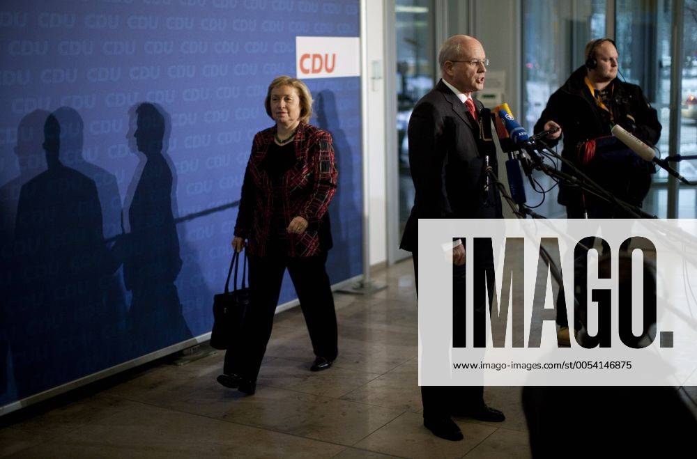 Deutschland, Berlin, Konrad Adenauer Haus, CDU Klausur, Maria Böhmer und Volker Kauder