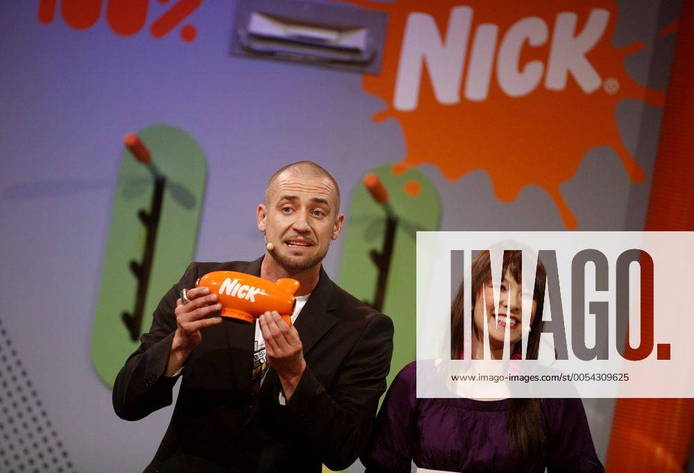 Nickelodeon Kids Choice Awards 2008 in Bottrop, Deutschland - Bürger Lars Dietrich und Nela Panghy-Lee