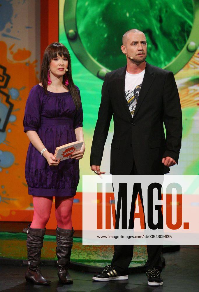 Nickelodeon Kids Choice Awards 2008 in Bottrop, Deutschland - Bürger Lars Dietrich und Nela Panghy-Lee