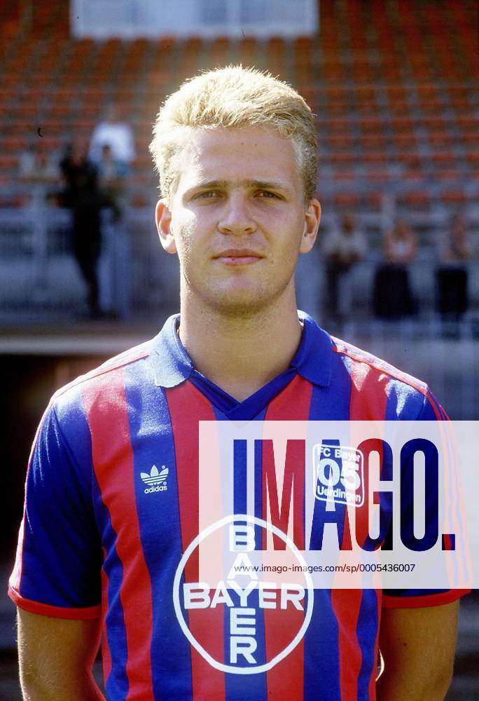Oliver BIERHOFF, Deutschland, Bayer 05 Uerdingen, Portrait, Fussball 1.Bundesliga Saison 1987 1988