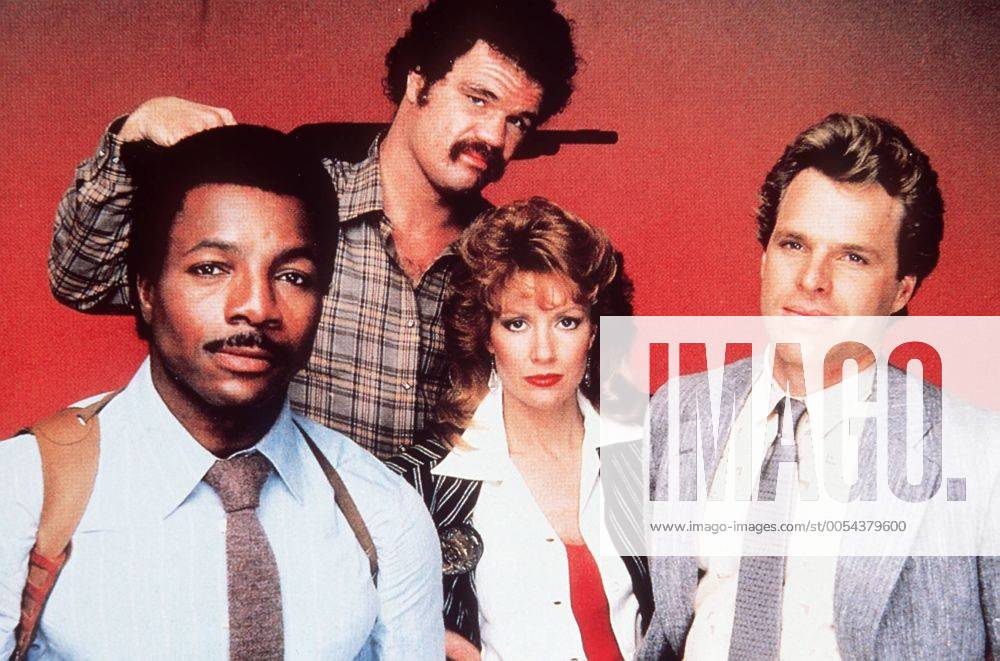 Ein Fall für Braker (1985) Harry Braker und sein junger Partner Eddie sollen den Mordfall in einem Hollywood-Studio aufklären... CARL WEATHERS - Braker ANNE SCHEDEEN - Polly JOSEPH BOTTOMS - Eddie ALEX ROCCO (hinten) , 01KPAHREIN UnitedArchives00038