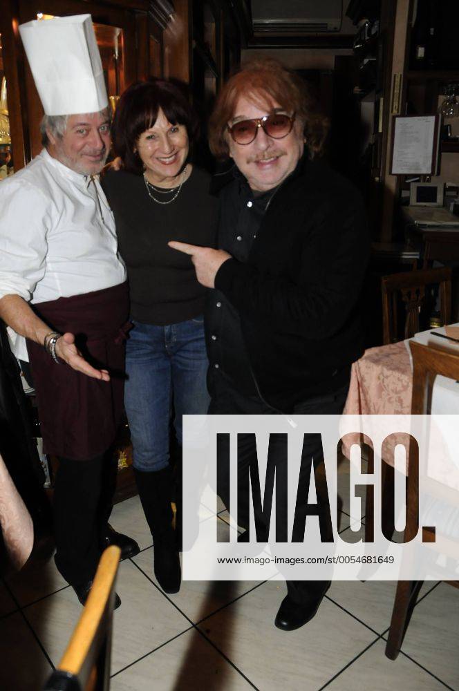 München 26.11.10, Buon Gusto-Restaurant: Wirt Rinaldo Talamonti (li.) neben Bernhard Paul (Direktor Roncalli Circus)