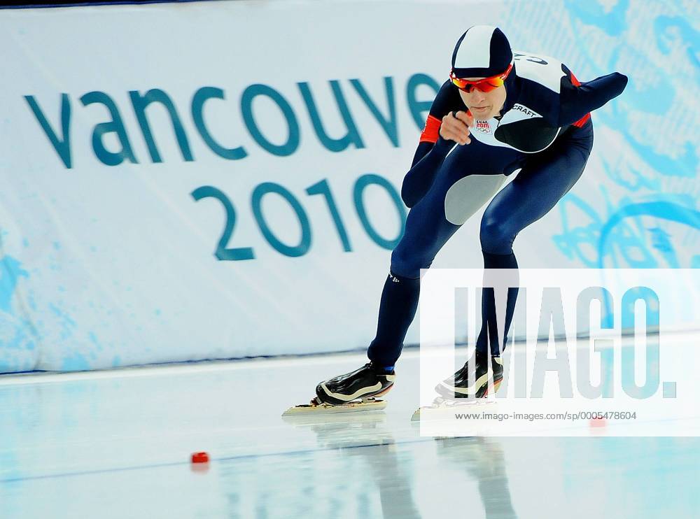 Martina Sablikova of the Czech Republic competes in women s 3000 meter speed skating at the Richmond Olympic Oval in Vancouver, Canada, during the 2010 Winter Olympics on February 14, 2010. Sablikova earned gold with a time of 4:02.53. OLY2010021413