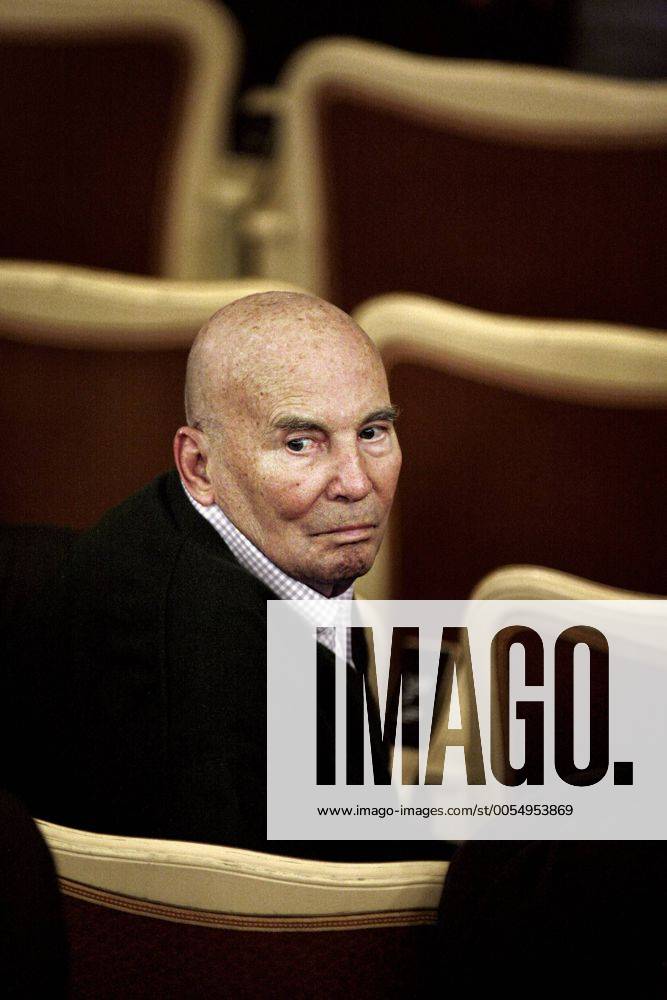 Henze, Hans Werner (Komponist), geb. am 01.07.1926 in Guetersloh. Hier: Am 04.09.2007 bei Proben zu Phaedra in der Staatsoper Unter den Linden Berlin.