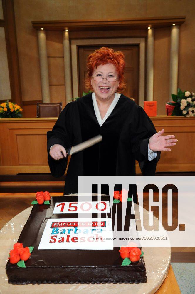 Fernseh Richterin Barbara Salesch startete am 27. September mit ihrem ersten Fall bei SAT1 . Am 20. März 2008 verhandelt sie ihren 1.500 Fall Barbara Salesch ( Fernsehrichterin)