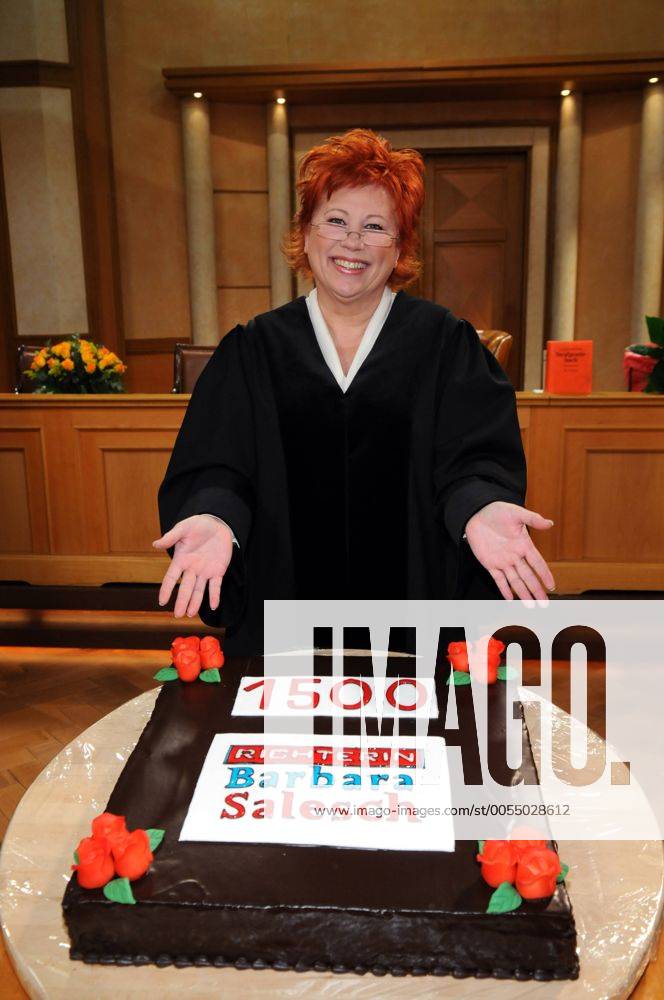 Fernseh Richterin Barbara Salesch startete am 27. September mit ihrem ersten Fall bei SAT1 . Am 20. März 2008 verhandelt sie ihren 1.500 Fall Barbara Salesch ( Fernsehrichterin)