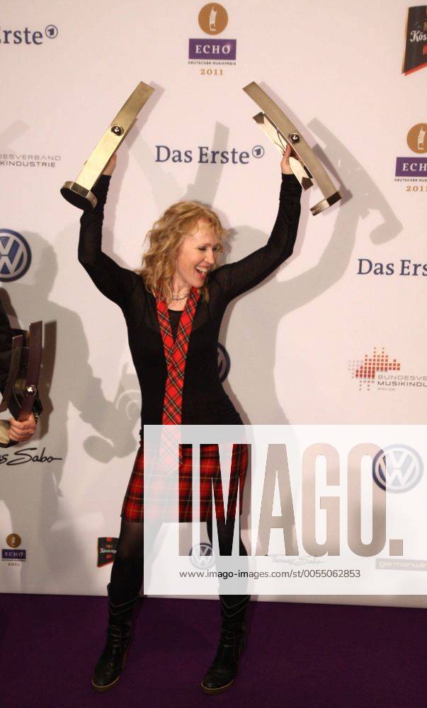 Annette Humpe bei der Verleihung vom Musikpreis Echo in Berlin am 24.03.2011 Echo Verleihung 2011