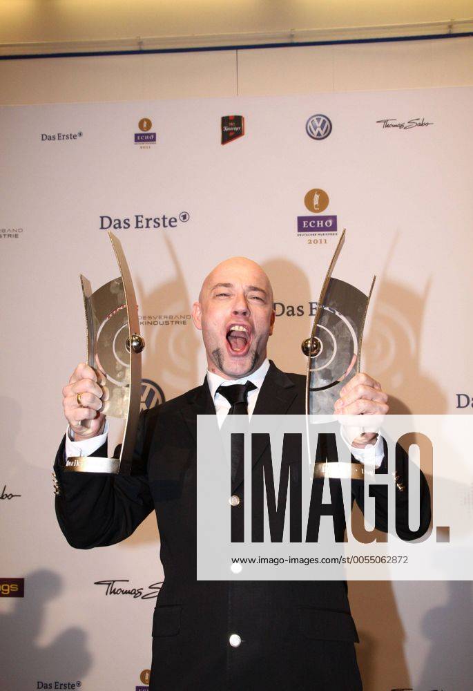 Der Graf, der Sänger der Band Unheilig bei der Verleihung vom Musikpreis Echo in Berlin am 24.03.2011 Echo Verleihung 2011