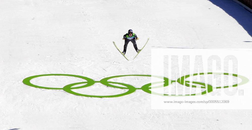 WHISTLER CANADA 20.02.2010 XXI WINTER OLYMPIC GAMES SKI JUMPING - THOMAS MORGENSTERN (AUT) - 100220JKL324