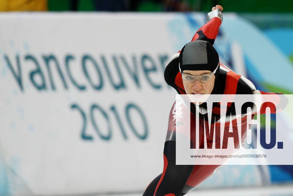 Olympic Winter Games Vancouver 2010 - Olympische Winter Spiele Vancouver 2010, (Ladies 5000 m), Eisschnelllauf, Clara HUGHES (Kanada) ZWEIx Christiansx