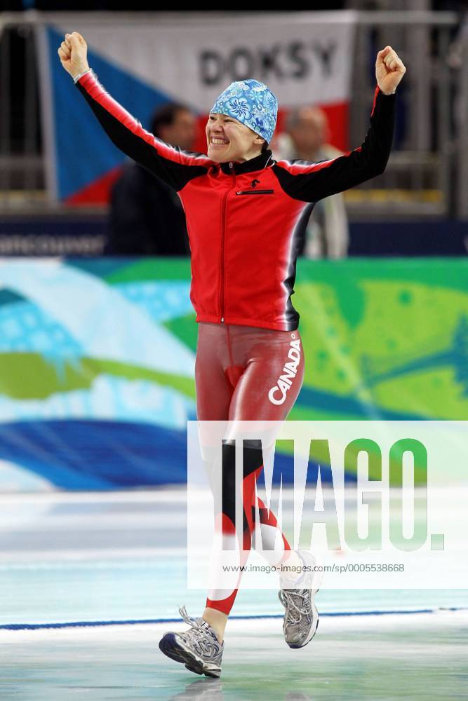Olympic Winter Games Vancouver 2010 - Olympische Winter Spiele Vancouver 2010, Clara HUGHES (Kanada) ZWEIx Christiansx