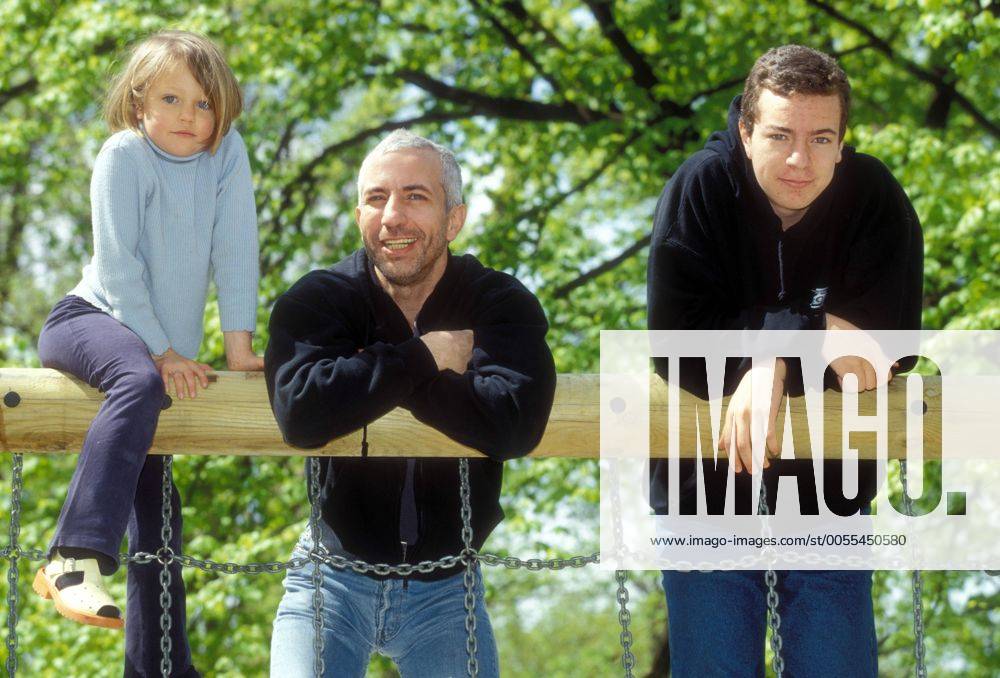 Ralf Richter mit Tochter Aline und Sohn Max