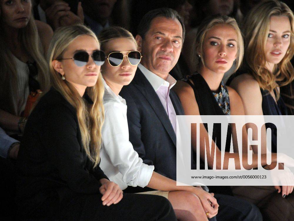 Mary Kate Olsen and Ashley Olsen and Alec Gore and Beth Whitson and Melissa George J MENDEL RUNWAY SHOW AT NEW YORK CITY FASHION WEEK New York NYPixs Picture Perfect