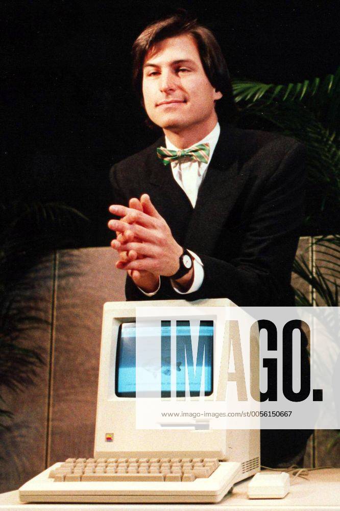Apple announced the death of Apple founder Steve Jobs on October 5, 2011. He was 56. Jobs was the founder and former CEO of Apple that transformed personal computer technology and invented devices such as the iPod, iPhone and iPad. He is shown in 1984 with the newly introduced Apple Macintosh computer at Macworld in San Francisco, California. WAX20111005160