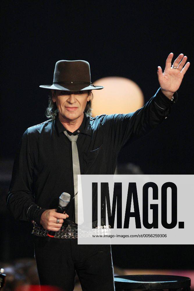 Samstag 05.11.2011, in Leipzig, TV Unterhaltungsshow Wetten, dass...? im ZDF Udo Lindenberg DeFodi031