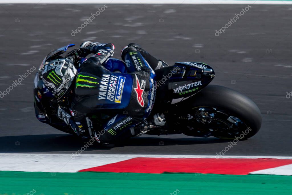 Valentino rossi - monster energy yamaha motogp during Grand Prix of San Marino and Riviera di Rimini - Free practice 3 at the Misano Marco Simoncelli World Circuit in misano adriatico (rn), Italy, September 19 2020 - LM/Alessio Marini