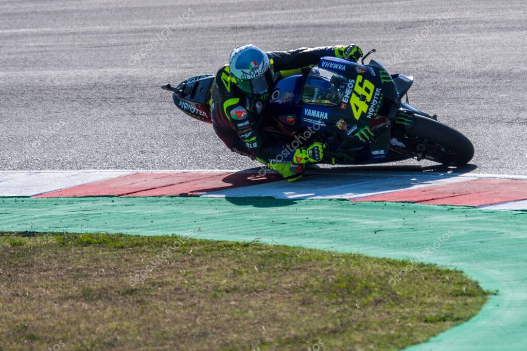 Valentino rossi - monster energy yamaha motogp during Grand Prix of San Marino and Riviera di Rimini - Free practice 3 at the Misano Marco Simoncelli World Circuit in misano adriatico (rn), Italy, September 19 2020 - LM/Alessio Marini